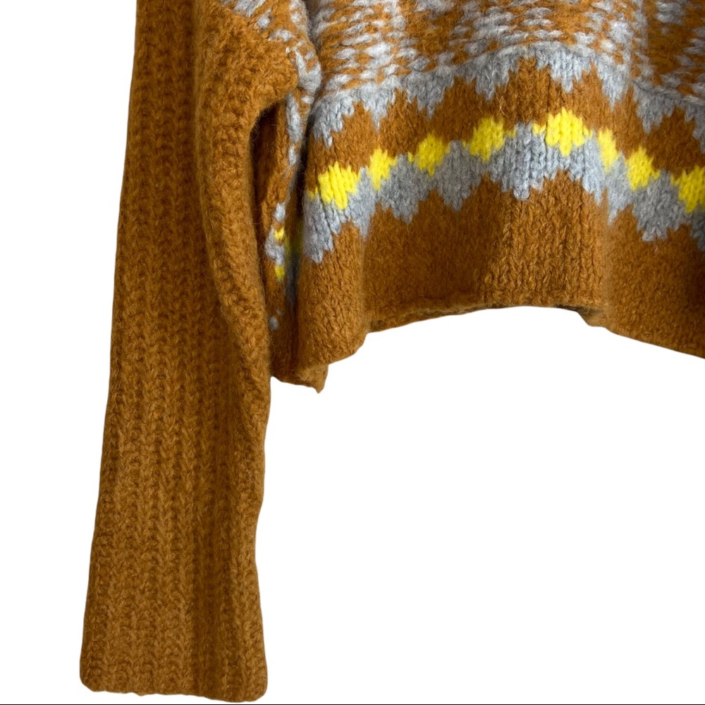 Free People Alpine Pullover In Cinnamon Toast - Picture 8 of 12